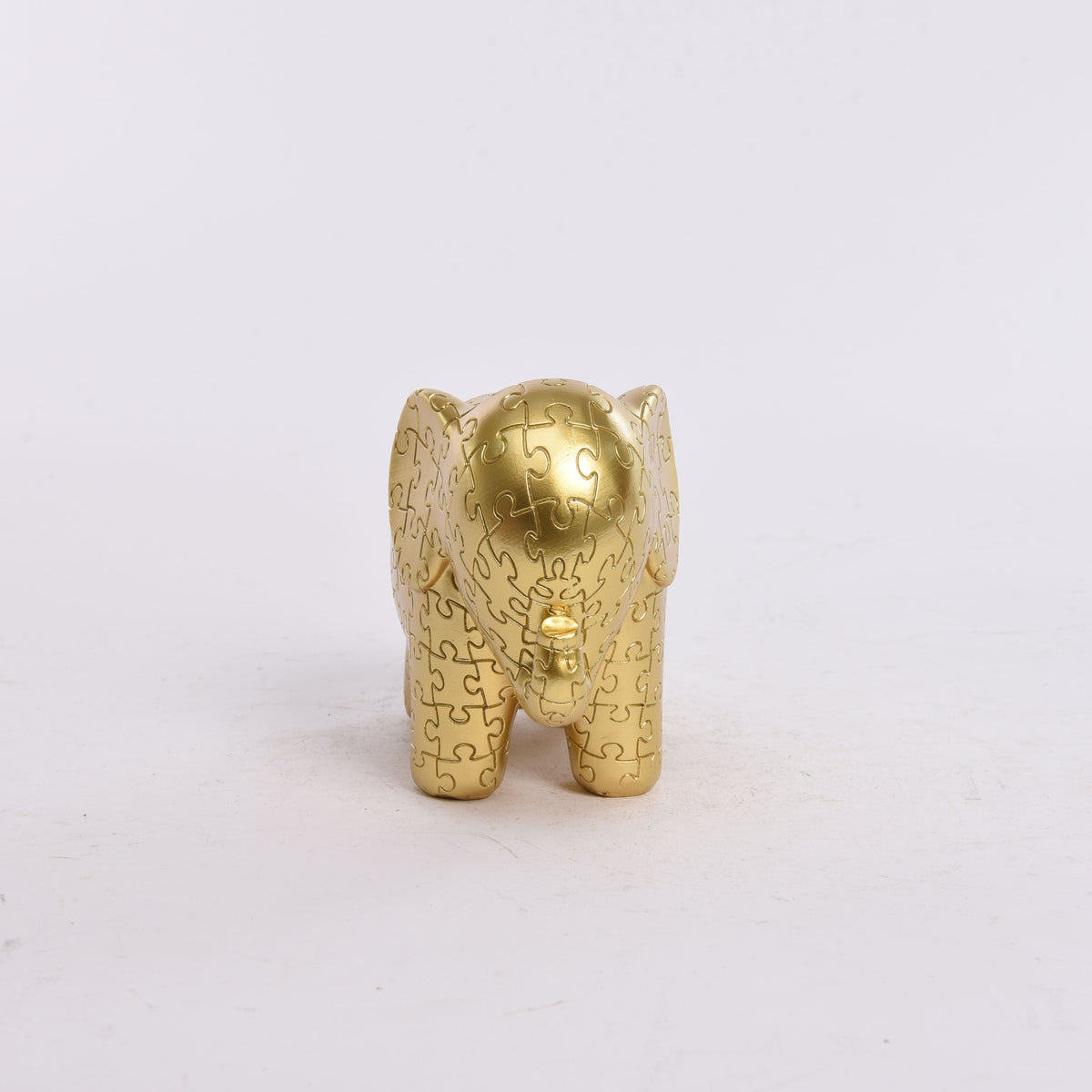 Golden Puzzle Elephant