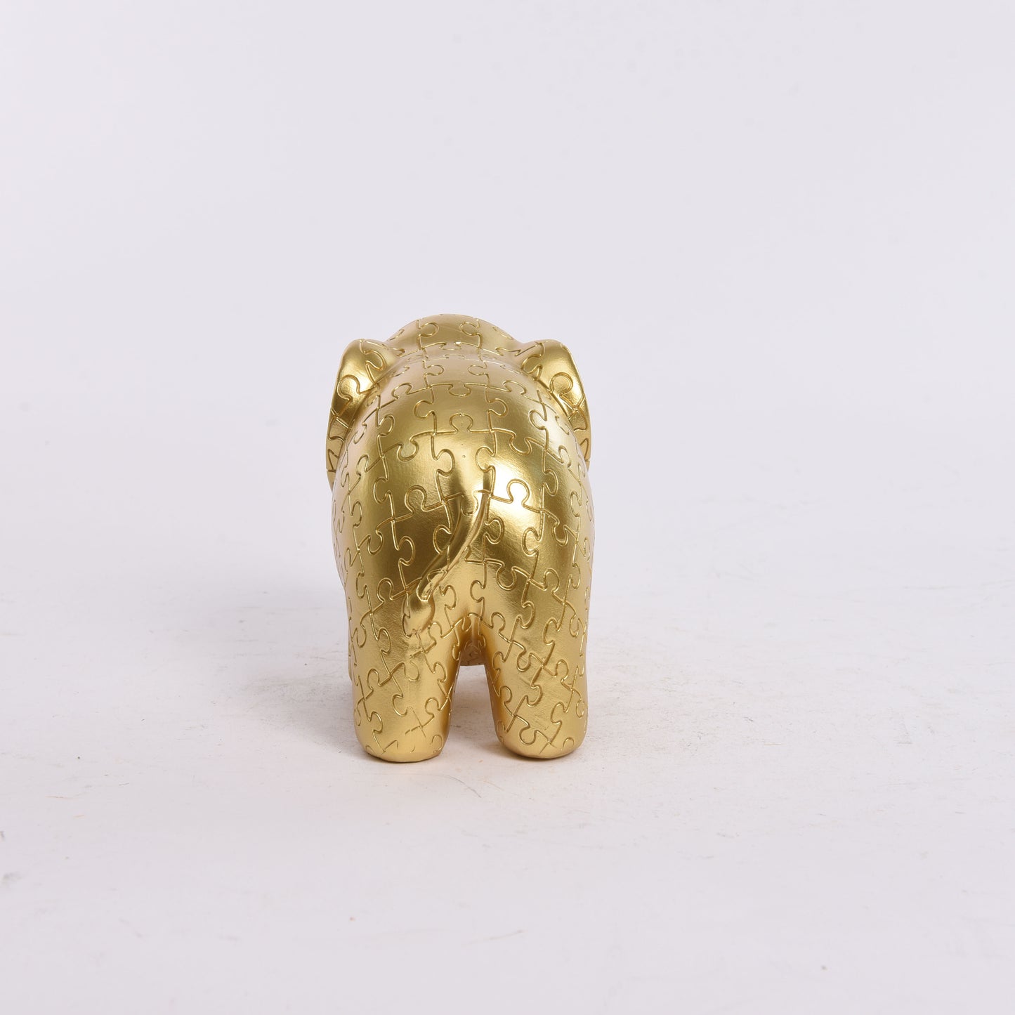 Golden Puzzle Elephant